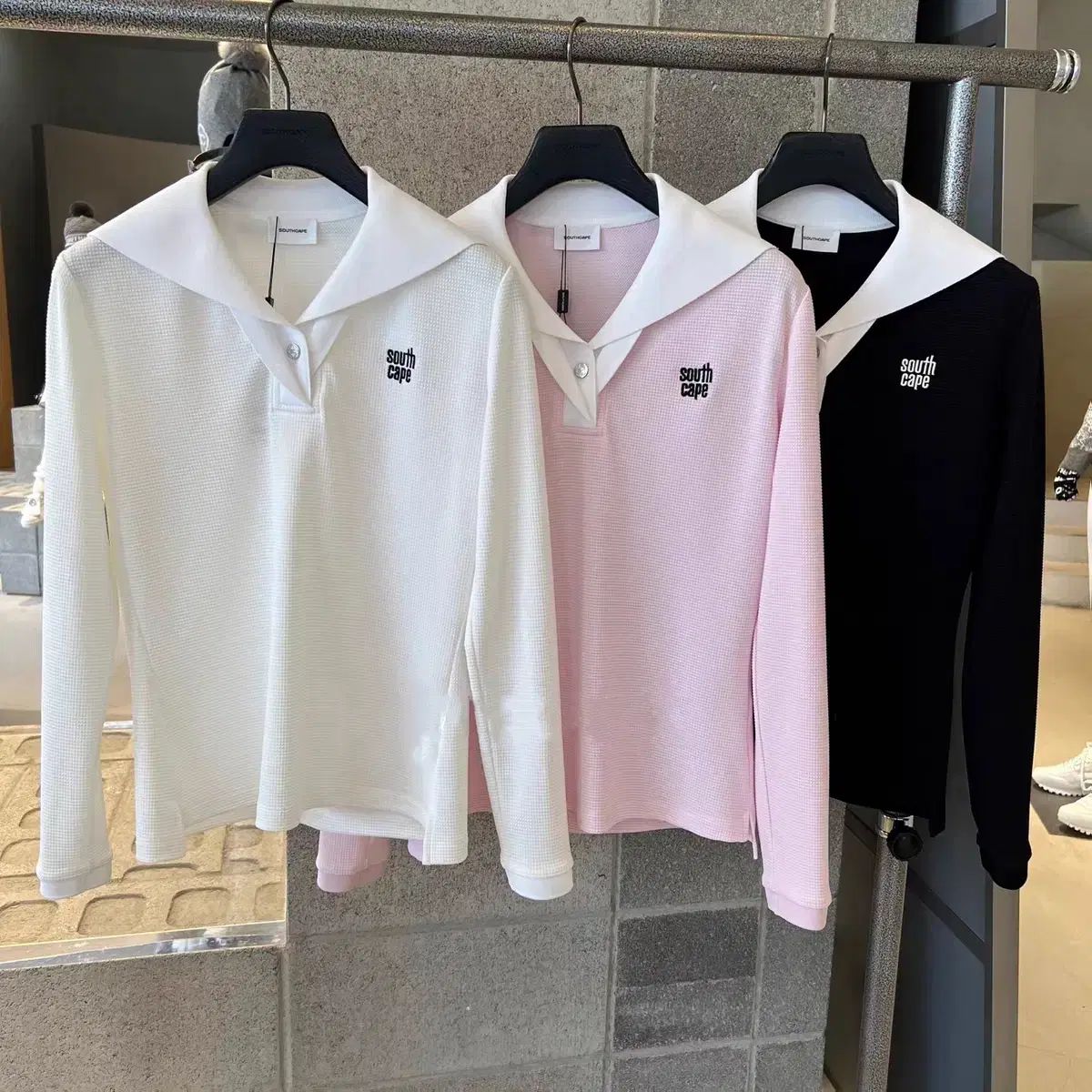 人気 レディースゴルフウェア SOUTHCAPE 長袖Tシャツ 3 レディースの012