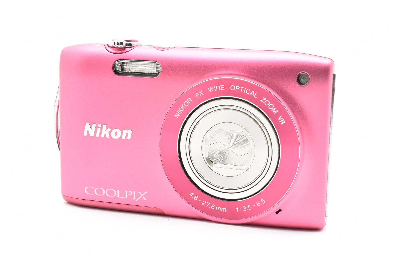 ニコン Nikon COOLPIX S3300 ストロベリーピンク クールピクス コンパクトデジタルカメラ コンデジ デジカメ 2603711A