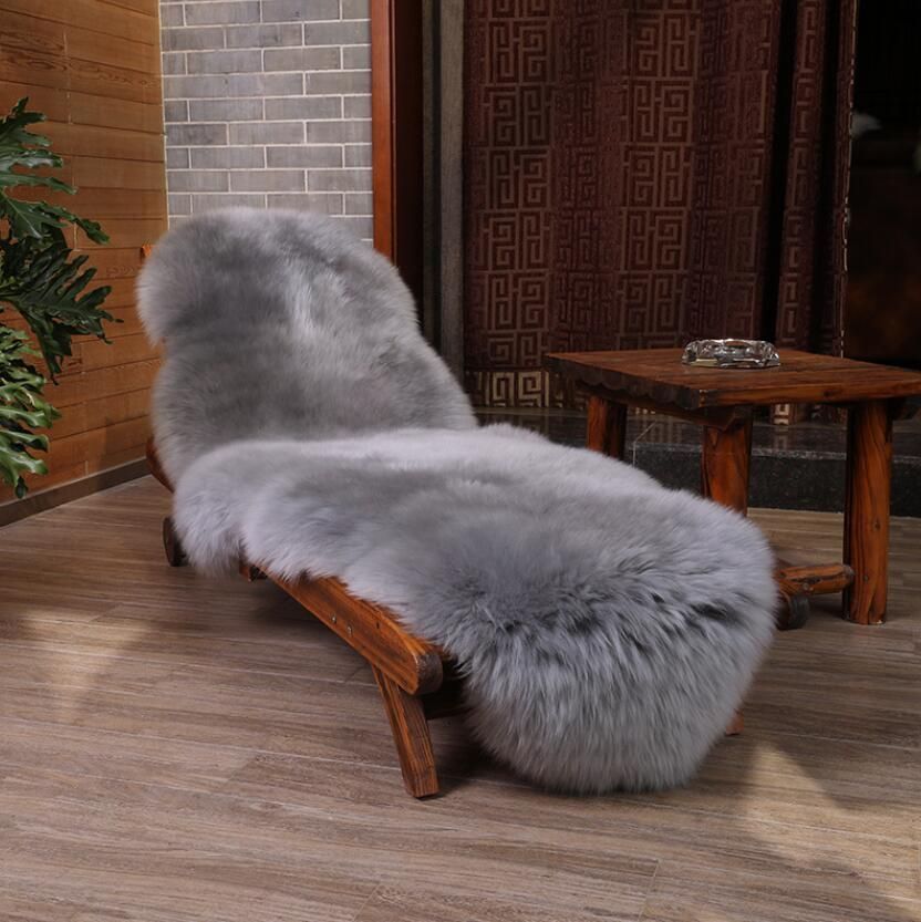 特選 室内芸術 ムートン 贅沢 メリノ種羊 天然ムートン ラグマット ムートンラグ2p75 180cmムートンフリース ファー マット