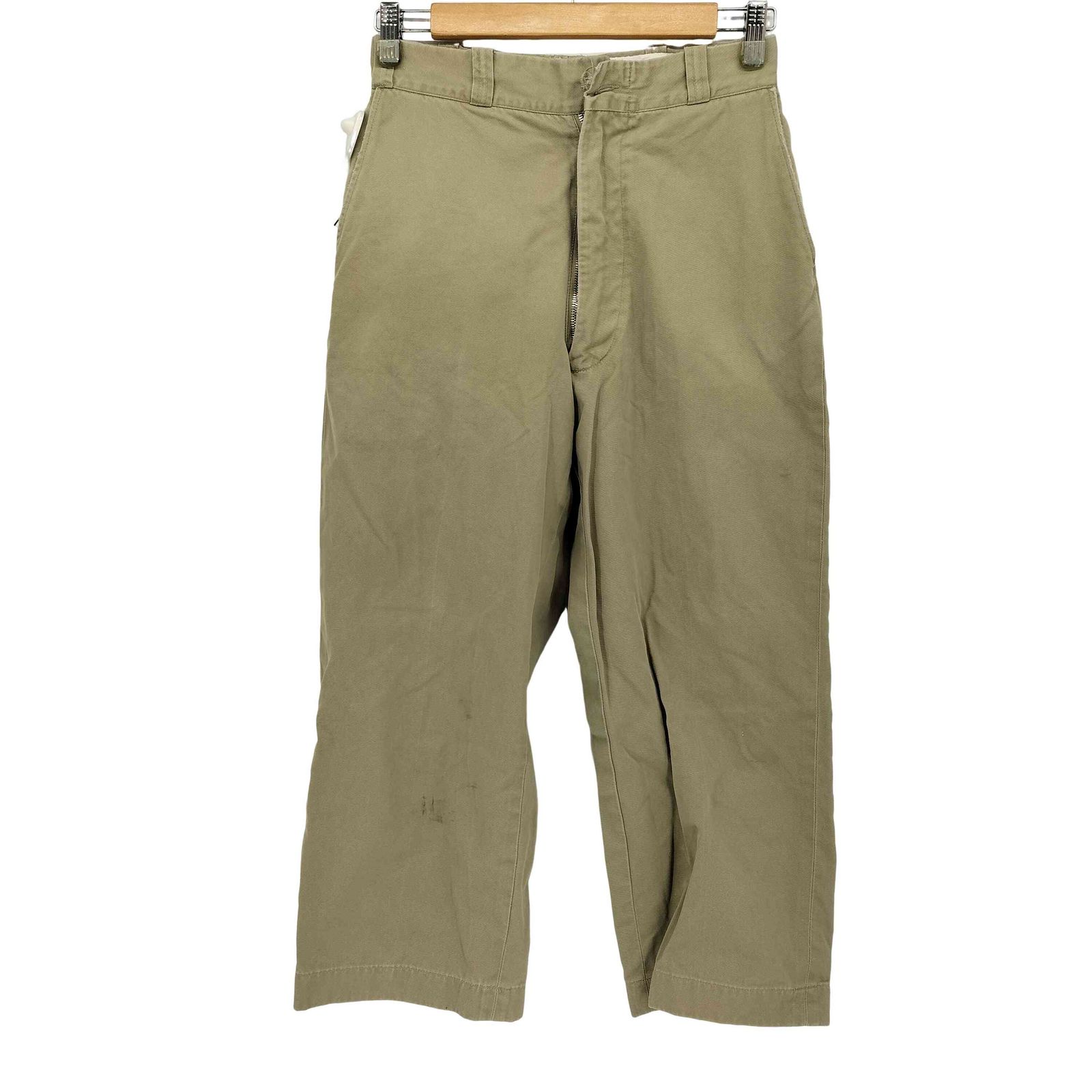 60s us-army チノトラウザー TALONジップ w30l30 60's U.S ARMY ZIP CHINO TROUSERS W30/L34 60年代 アメリカ陸軍