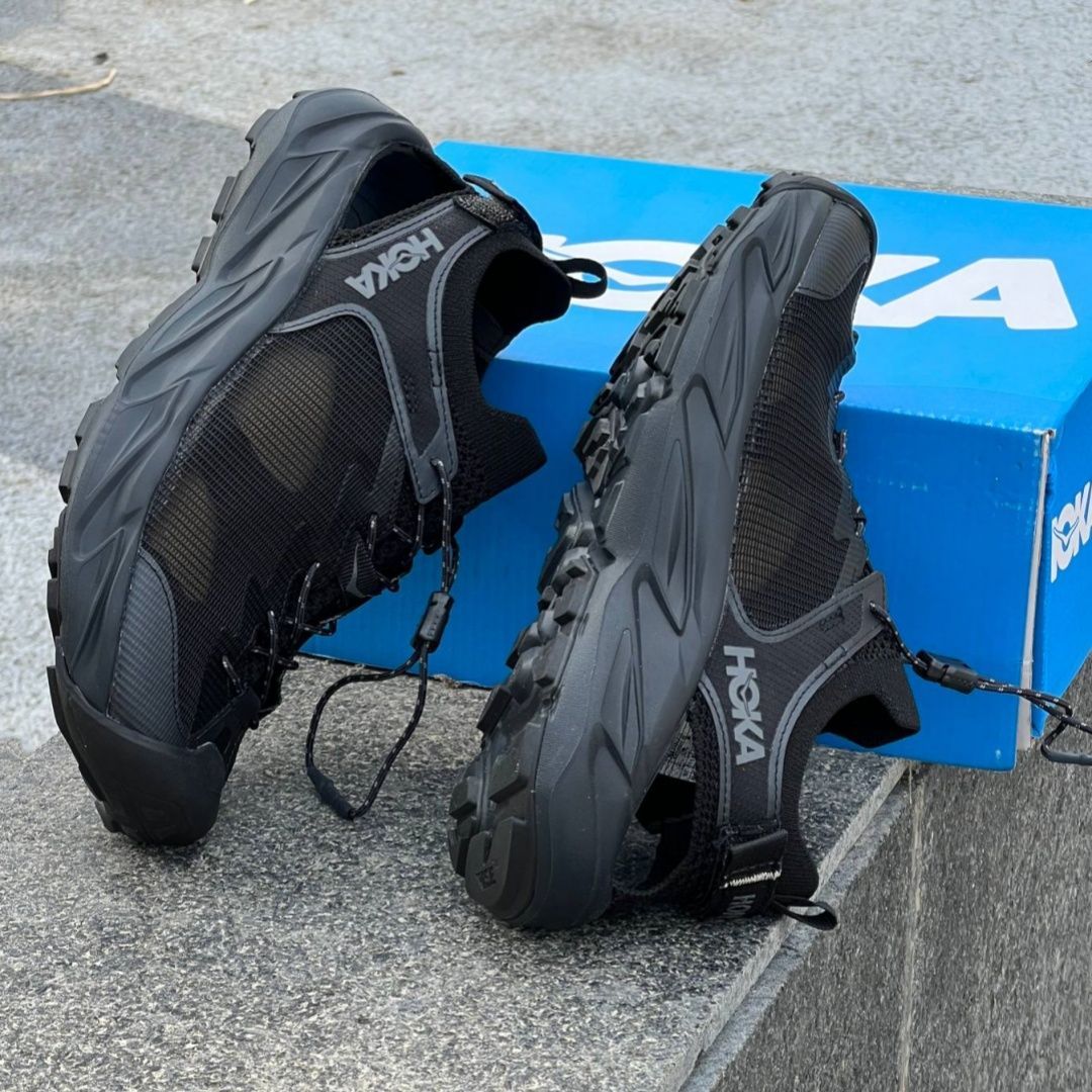 HOKA ONE ONE HOPARA 2 ブラック サンダル 26cm 新品 HOKA ONE ONE Hopara サンダル ブラック27cm - メルカリ