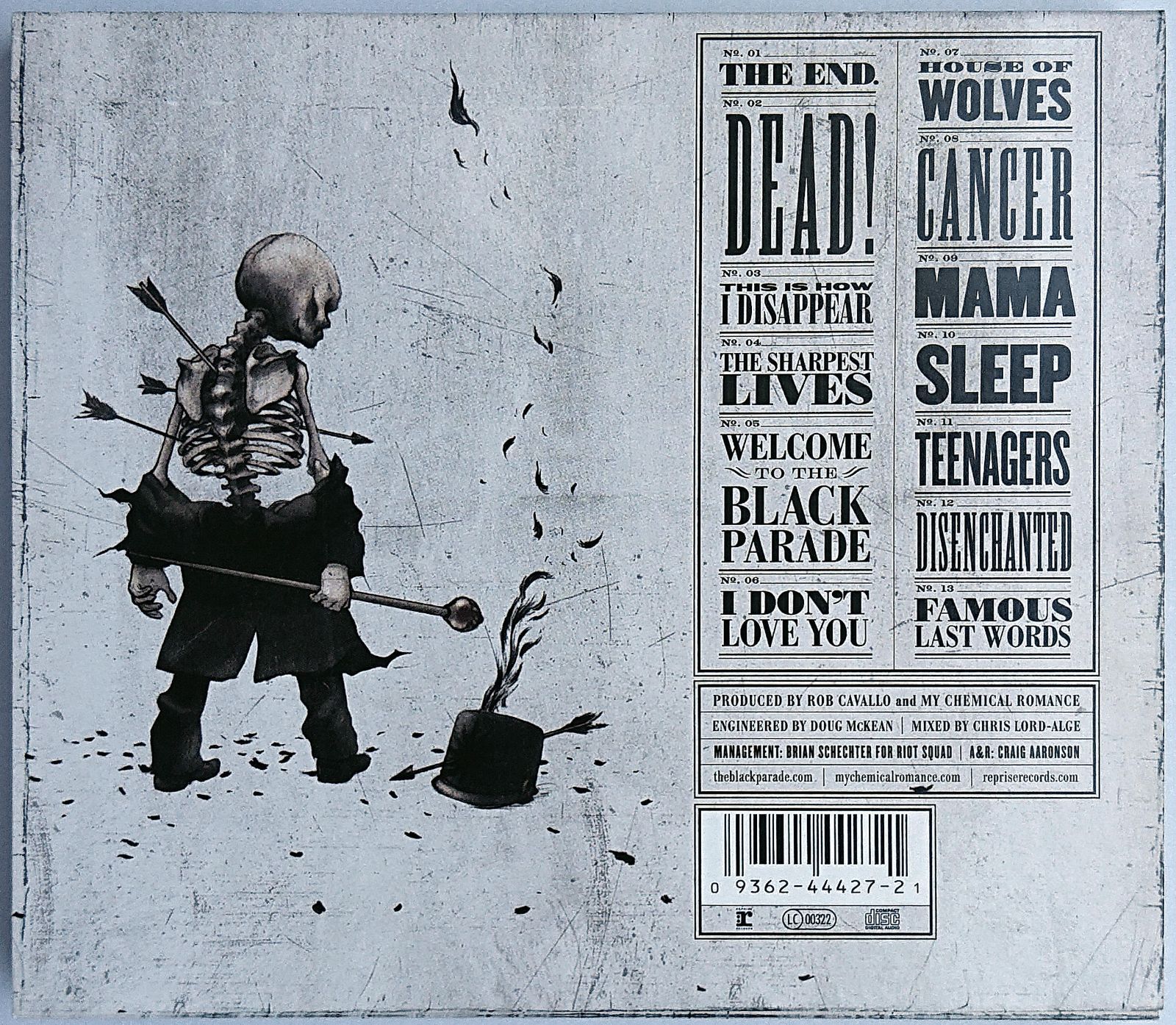 マイケミカルロマンス　1stアルバム　廃盤CD 国内盤 □[廃盤/輸入盤] My Chemical Romance 1st アルバム □[廃盤