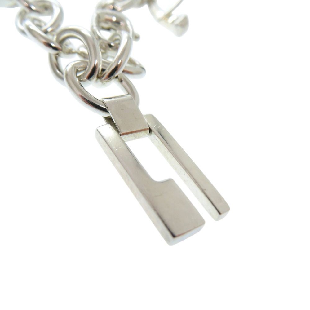 美品 グッチ マルチロゴ Gロゴ ドロップチャーム ドッグタグ