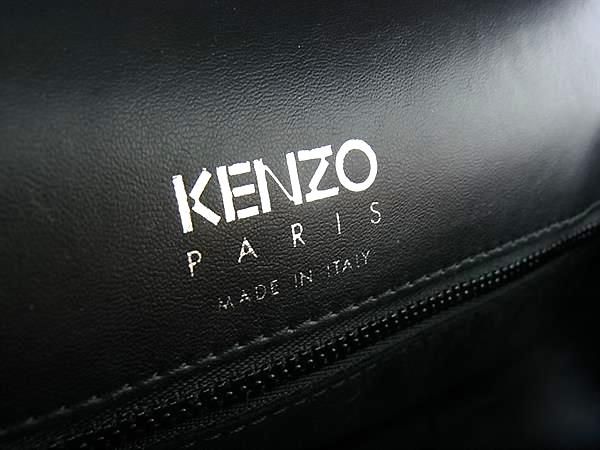 □新品同様□ KENZO ケンゾー タリ クロコダイル型押しレザー 2WAY