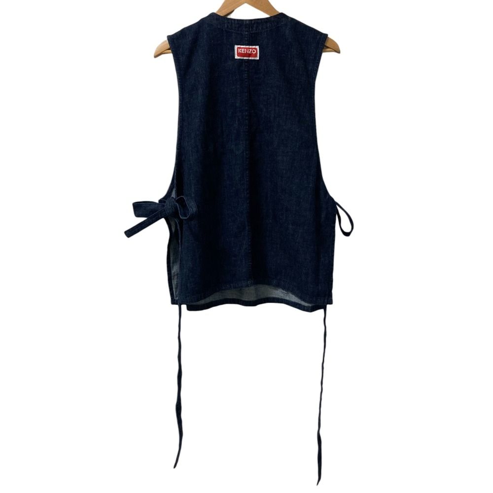 美品 22-23AW KENZO ケンゾー BOKE FLOWER 刺繍 ノースリーブ