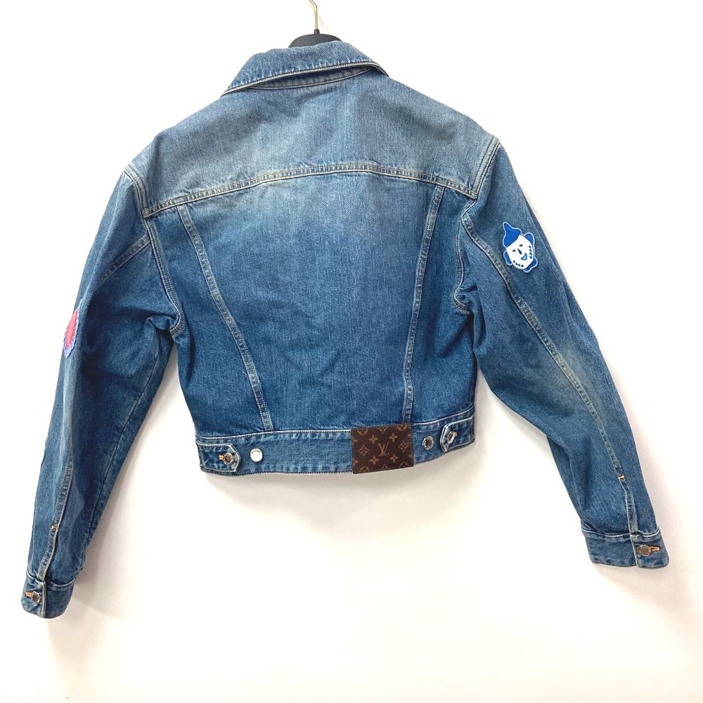 美品✨ ルイヴィトン ジャケット コットン 綿 フランス製 French シルク LOUIS VUITTON】【イタリア製】【アウター】ルイヴィトン