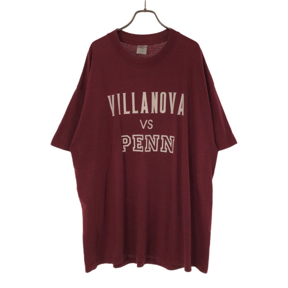 ジャージーズ 90s バックプリント 半袖 Tシャツ 2X レッド系 JERZEES ビッグサイズ メンズ