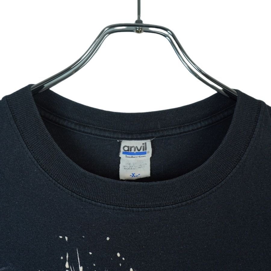 DONORS ROCKアンビルAnvilバンドTシャツバンTロックツアーT両面