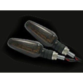 【新品・2営業日で発送】DRC ﾓﾄﾚｯﾄﾞ LEDﾌﾗｯｼｬｰ #602 SMOKE 2pk　F5909