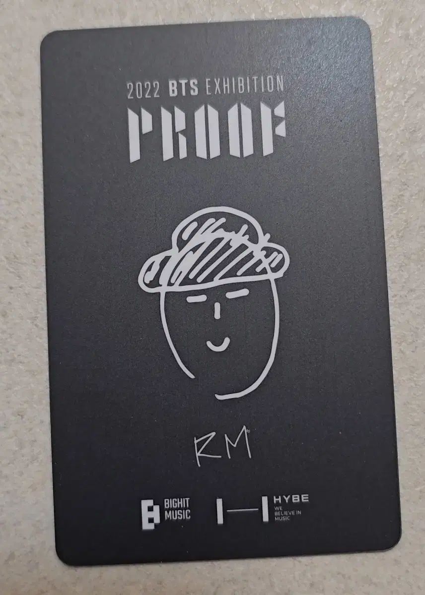 BTナムジュン Proof トレカ 防弾少年団(BTS) - BTS proof ラキドロ トレカ フォトカード