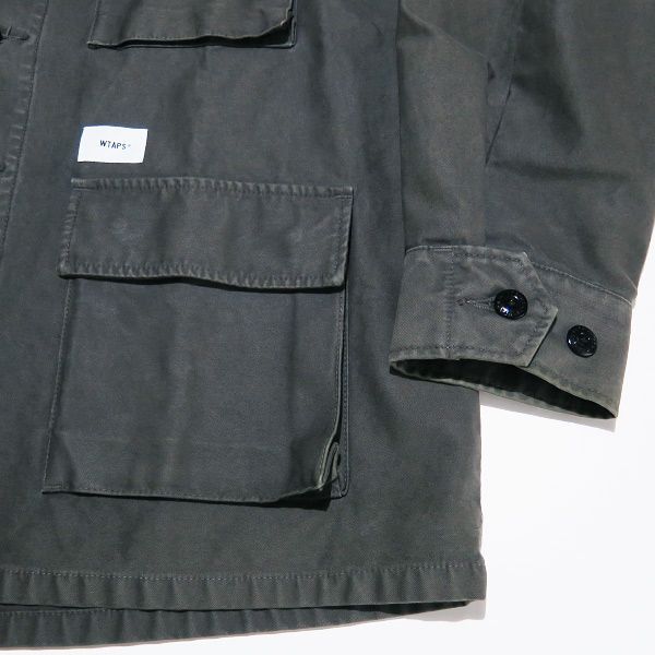 WTAPS ダブルタップス 20SS JUNGLE LS 01/SHIRT.COTTON.SATIN