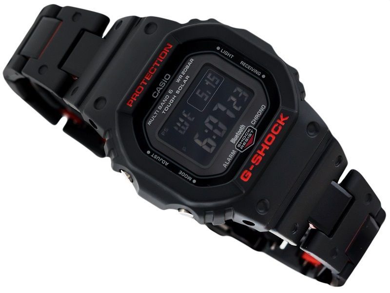 即納】G-SHOCK モバイルリンク 電波ソーラー GW-B5600HR-1 - WATCH