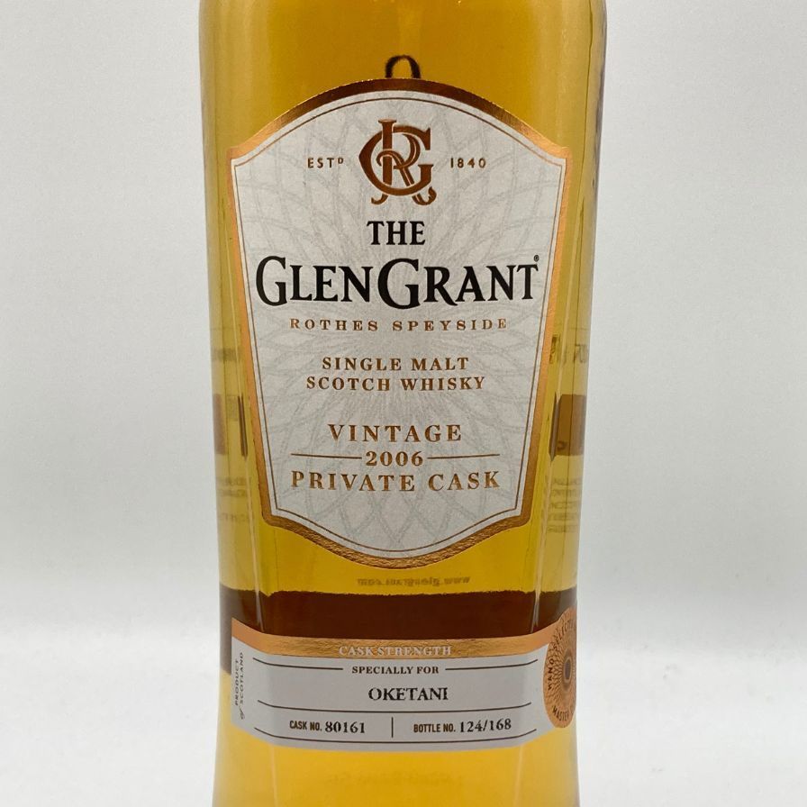 グレングラント(GLEN GRANT) 2006 OKETANI VINTAGE グレングラント