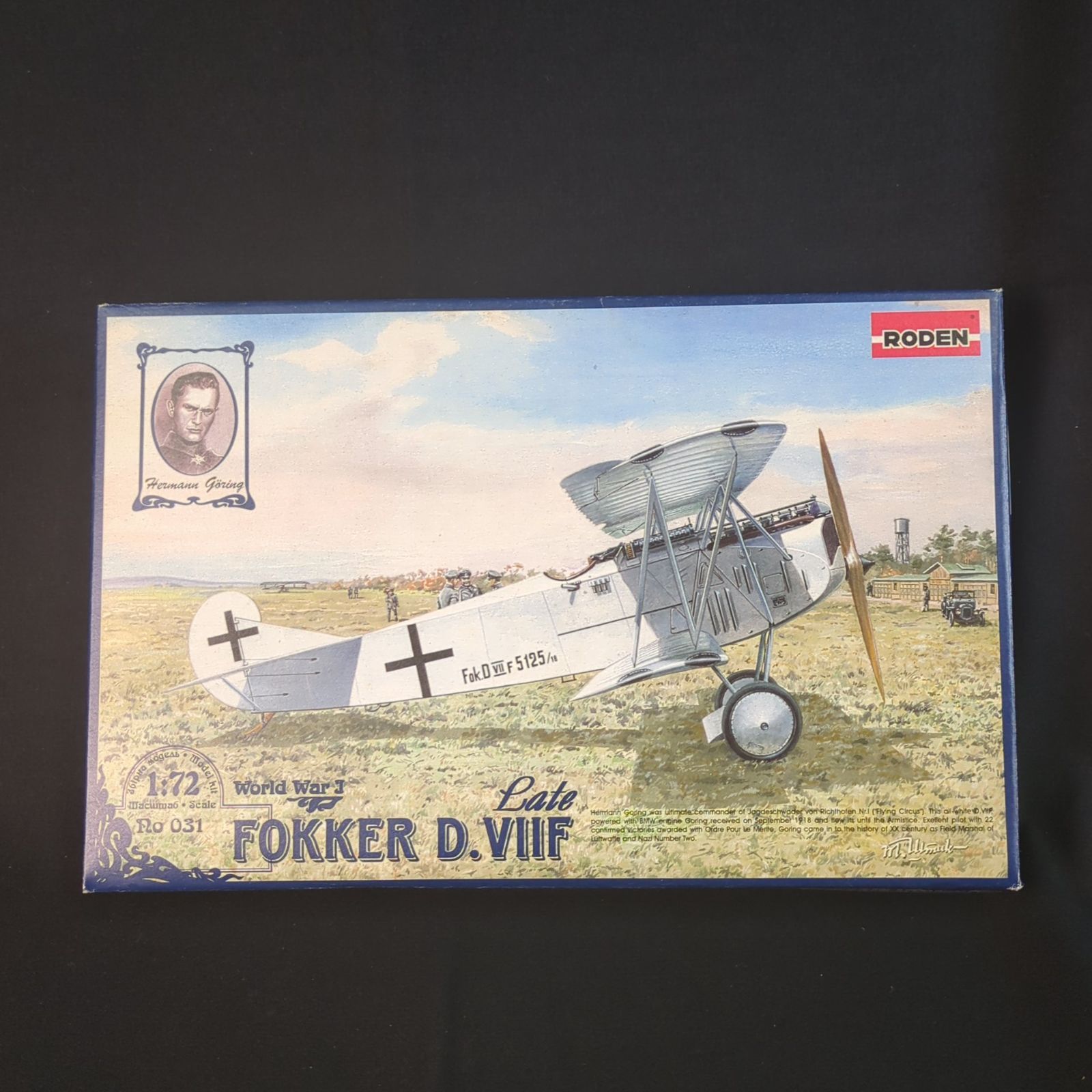 輸入キット 品 RODEN Ro 0311|72 FOKKER D.ⅦF Late フォッカーD.VIIF 後期型