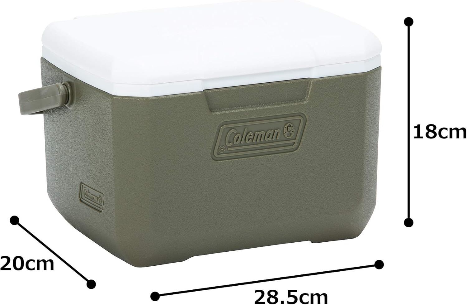 【新品未使用】Colemanクーラーボックス 新品 】コールマン クーラーボックス 4 7L テイク6 ライトグレー