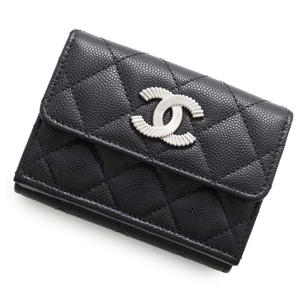 CHANEL 三つ折財布 シャネル CHANEL CHANEL 三つ折り財布 MATELASSE マトラッセ