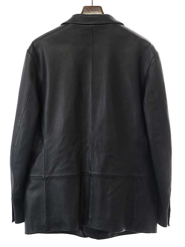 美品　Supreme 19SS Leather テーラードジャケット　黒　M2回着用綺麗な美used品です