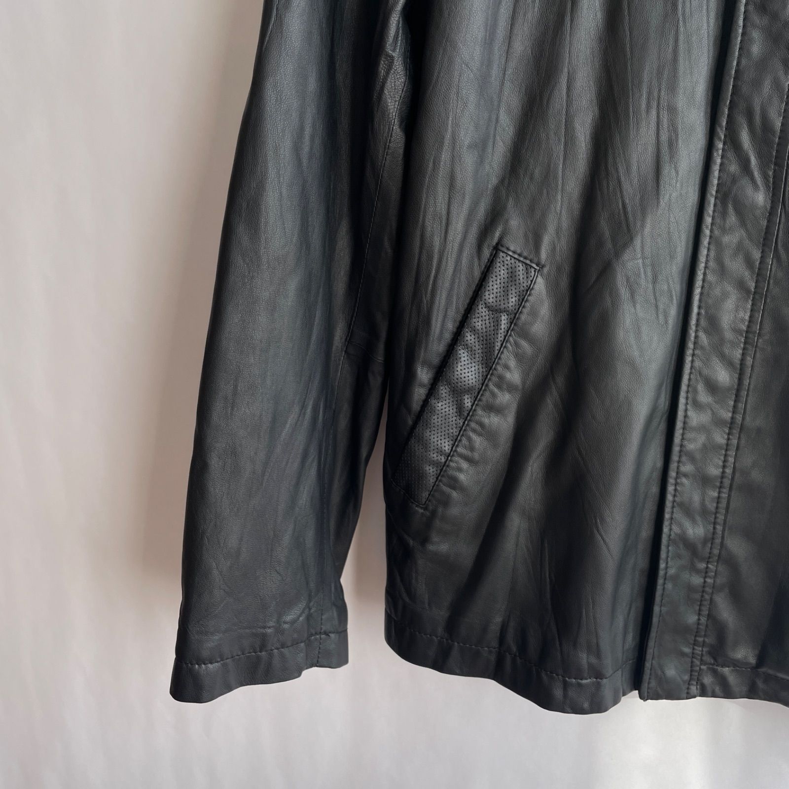 joseph homme レザーシャツ レザージャケット 46 本革 ラムレザー joseph homme レザーシャツ レザージャケット 46 本革