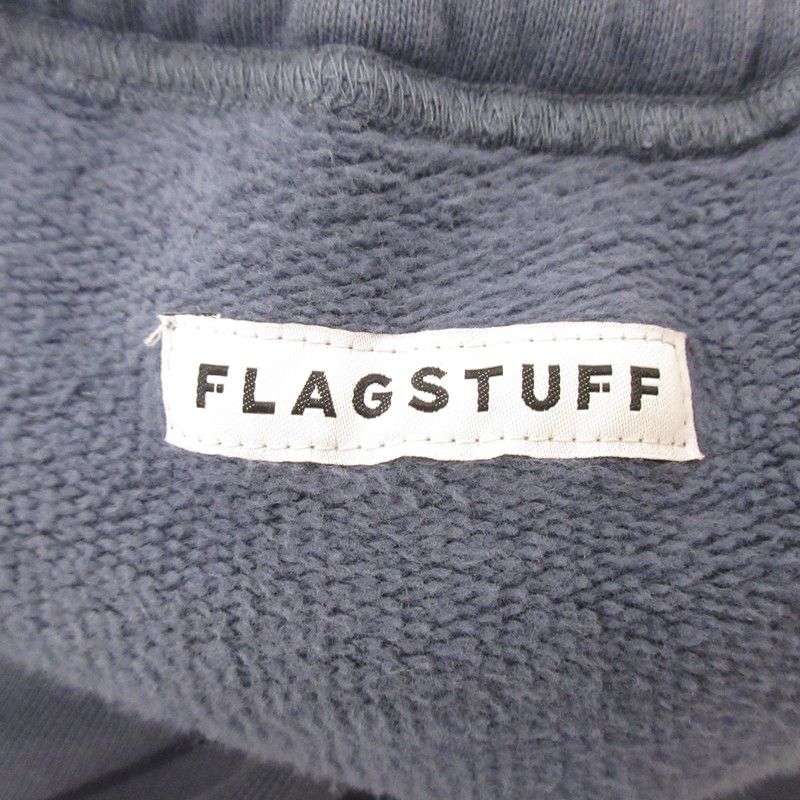  フラッグスタッフ パンツ DAMAGE SWEAT PANTS 22 AW-FS-28 ブルー サイズ M 107 ジョガーパンツ スウェットパンツ パンツ