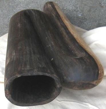 トランペット ディジュリドゥー≪キー D≫ ケース付き スパイラル スパイラリドゥー うずまき 携帯 トラベル アボリジニ