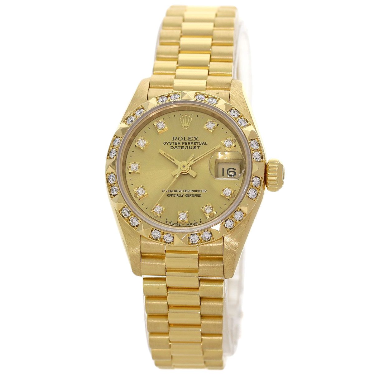 わ*め様 ロレックス　デイトジャスト　純正コマ K18 YG SS コンビ　69 わ*め様 ロレックス デイトジャスト 純正コマ K18 YG SS コンビ