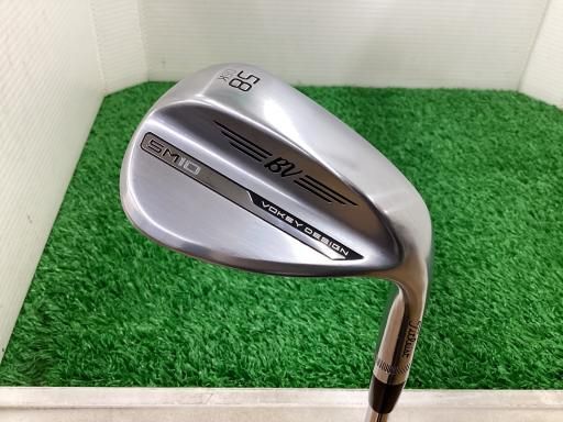 タイトリスト VOKEY SPIN MILLED SM10 ツアークロム 58°|06°K ウェッジ WG 純正特注シャフト フレックスS メンズ 男性用 右利き 右用 Cランク ゴルフクラブ