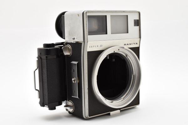  扱い マミヤ MAMIYA SUPER 23 中判 ボディ ROLL FILM ADAPTER付き 4800_97_50 大判 中判カメラ(フィルム) フィルムカメラ