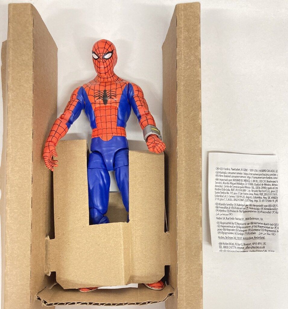 スパイダーマン HASBRO 60 AMAZING YEARS SPIDER MAN (東映版) スパイダーマン