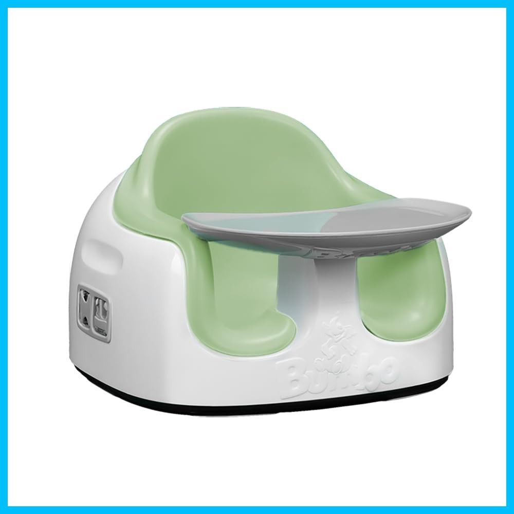 成長に合わせて長く使える ブラック台座 3ステージ マルチシート 正規総輸入元 バンボ ヘムロックグリーン Bumbo