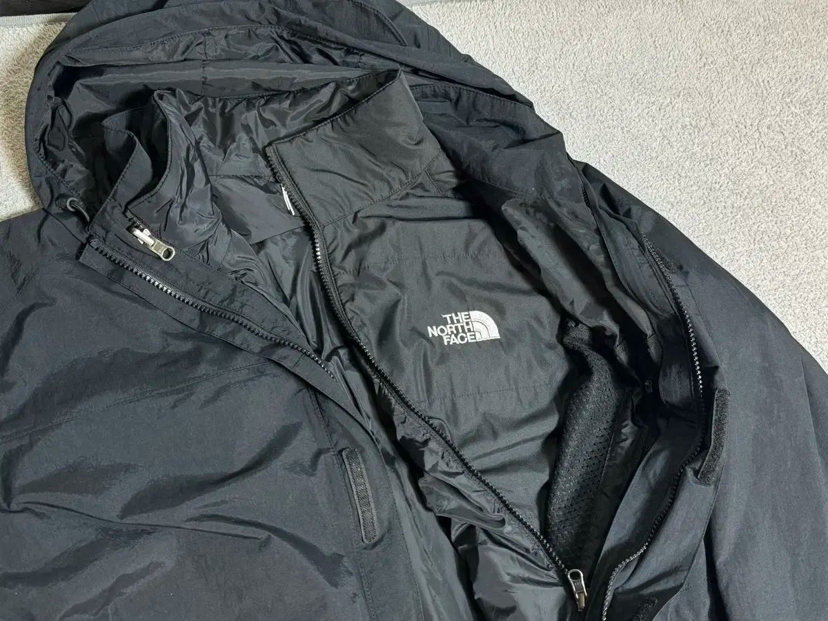 100-105 THE NORTH FACE ザノースフェイス ハイベント ライナー分離 ダウン ウィンドブレーカー