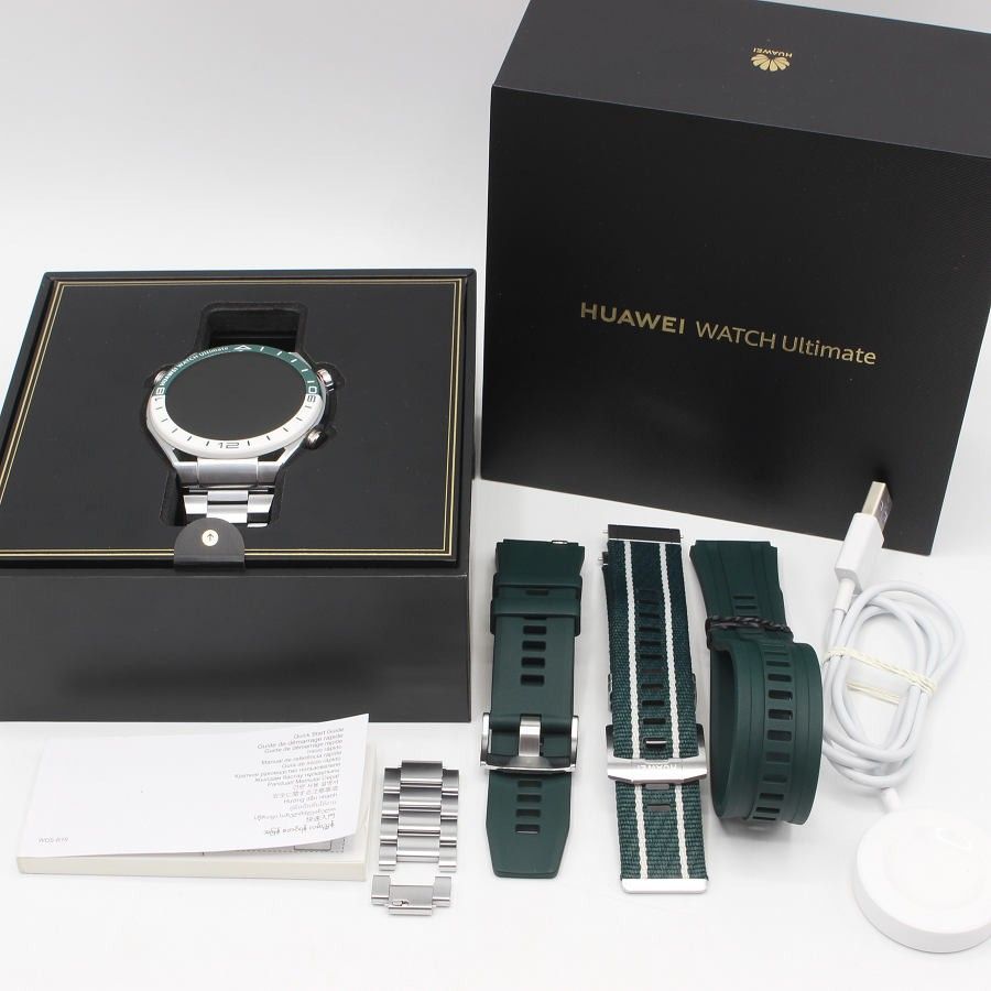 HUAWEI WATCH Ultimate WDS-B19 グリーン スマートウォッチ ファーウェイ 本体