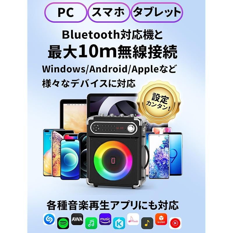 ワイヤレスマイク２本 Bluetooth