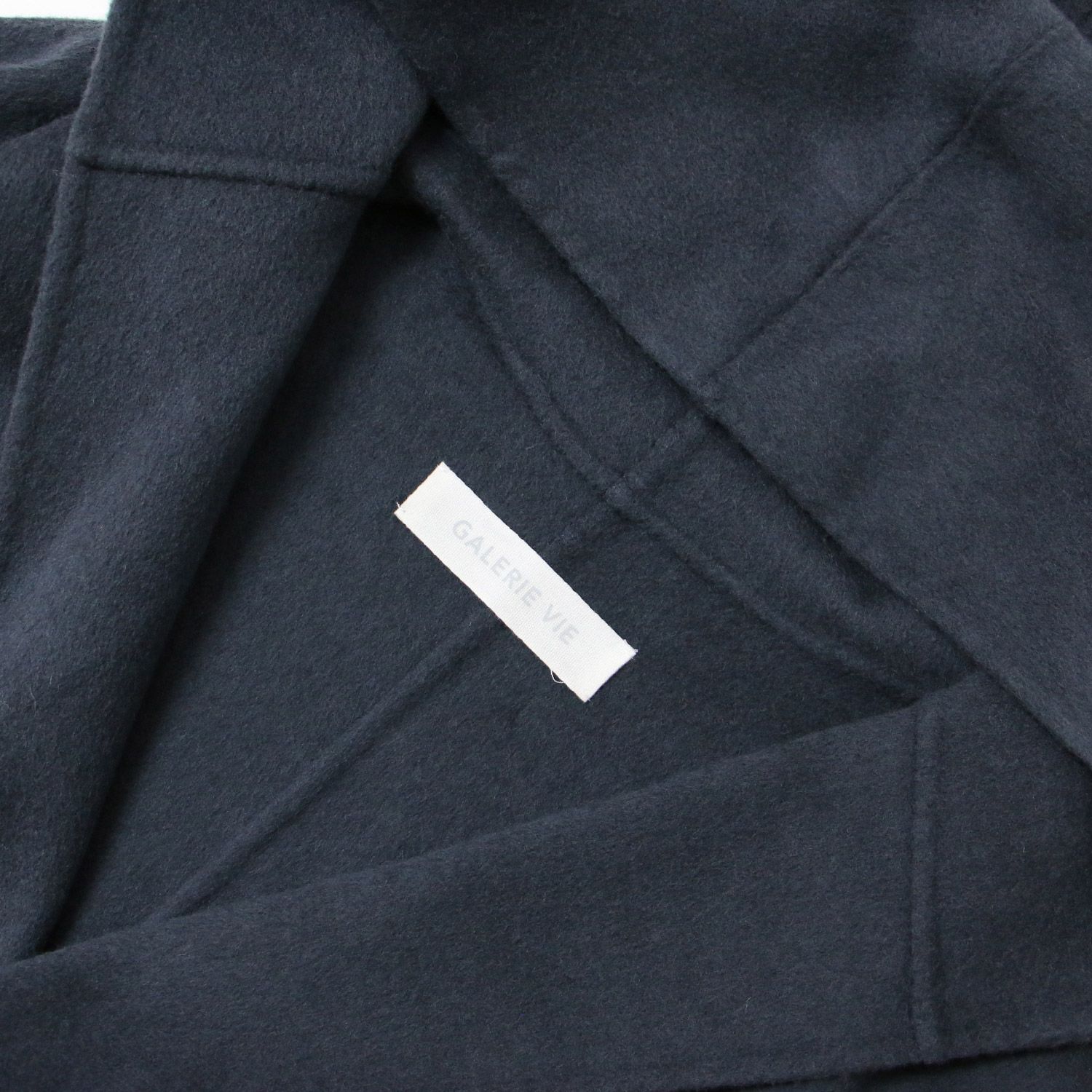 GALERIE VIE ギャルリーヴィー　ネイビー ロングコート GALERIE VIE ギャルリー ヴィー コート ロング アウター ネイビー 紺