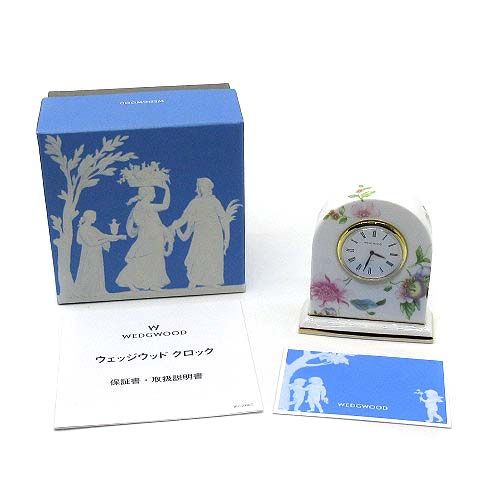 ウェッジウッド WEDGWOOD ドーム クロック S/S スウィートプラム