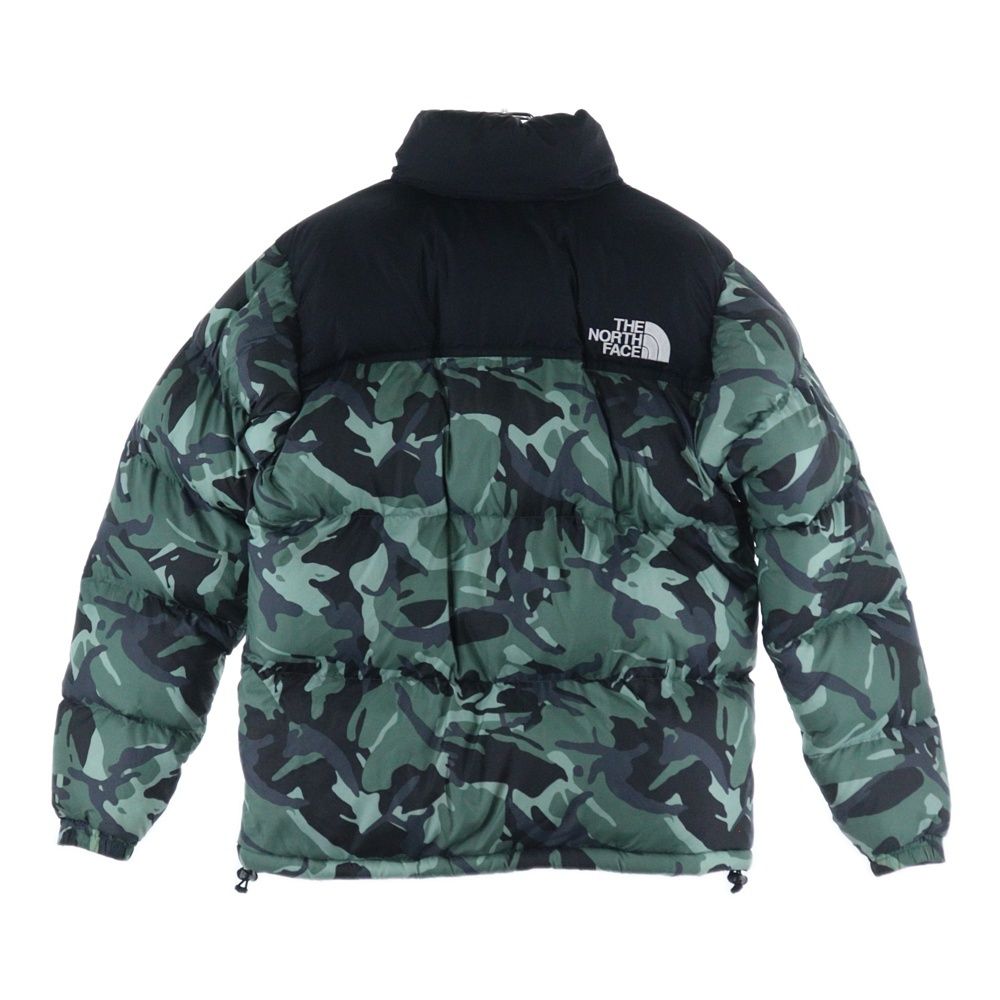 THE NORTH FACE ザノースフェイス NOVELTY NUPTSE JACKET ND91842 ヌプシジャケット ダウンジャケット カモ柄 迷彩 グリーン ブラック