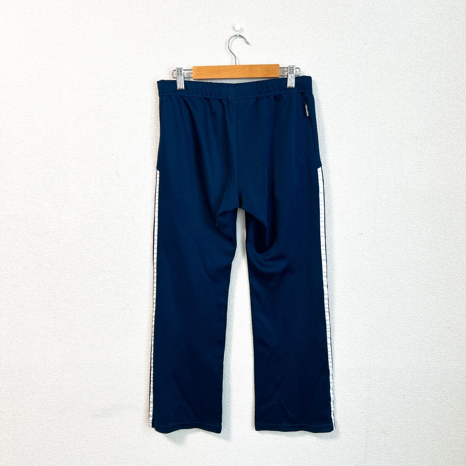 00s ａｄｉｄａｓ アディダス トラックパンツ 3ライン ジャージパンツ 紺 adidas トラックパンツ ジャージ 3ライン ネイビー 紺色 S
