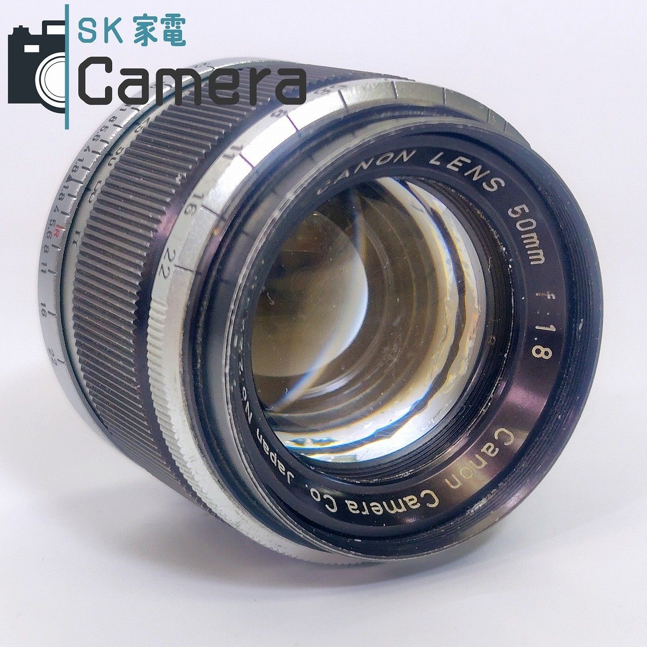☆美品☆ Canon キャノン 50mm f1.8 ライカ Lマウント 33241 キャノン 