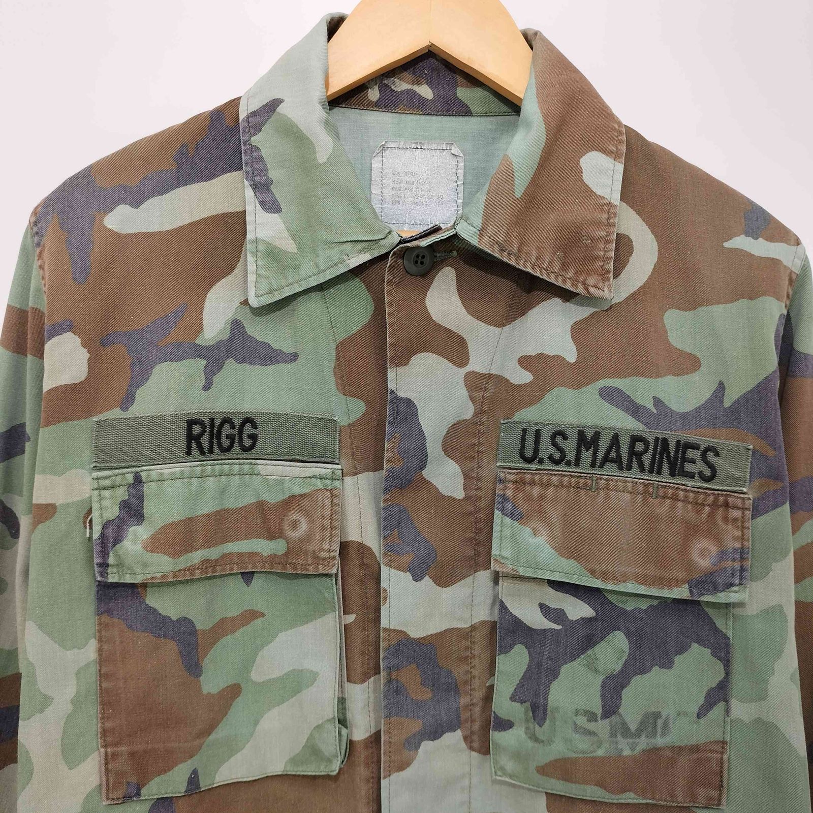 ユーエスエムシー USMC BDU ウッドランドカモ バトル ドレス 
