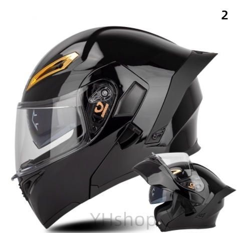 バイク用ヘルメット インナーバイザー付き