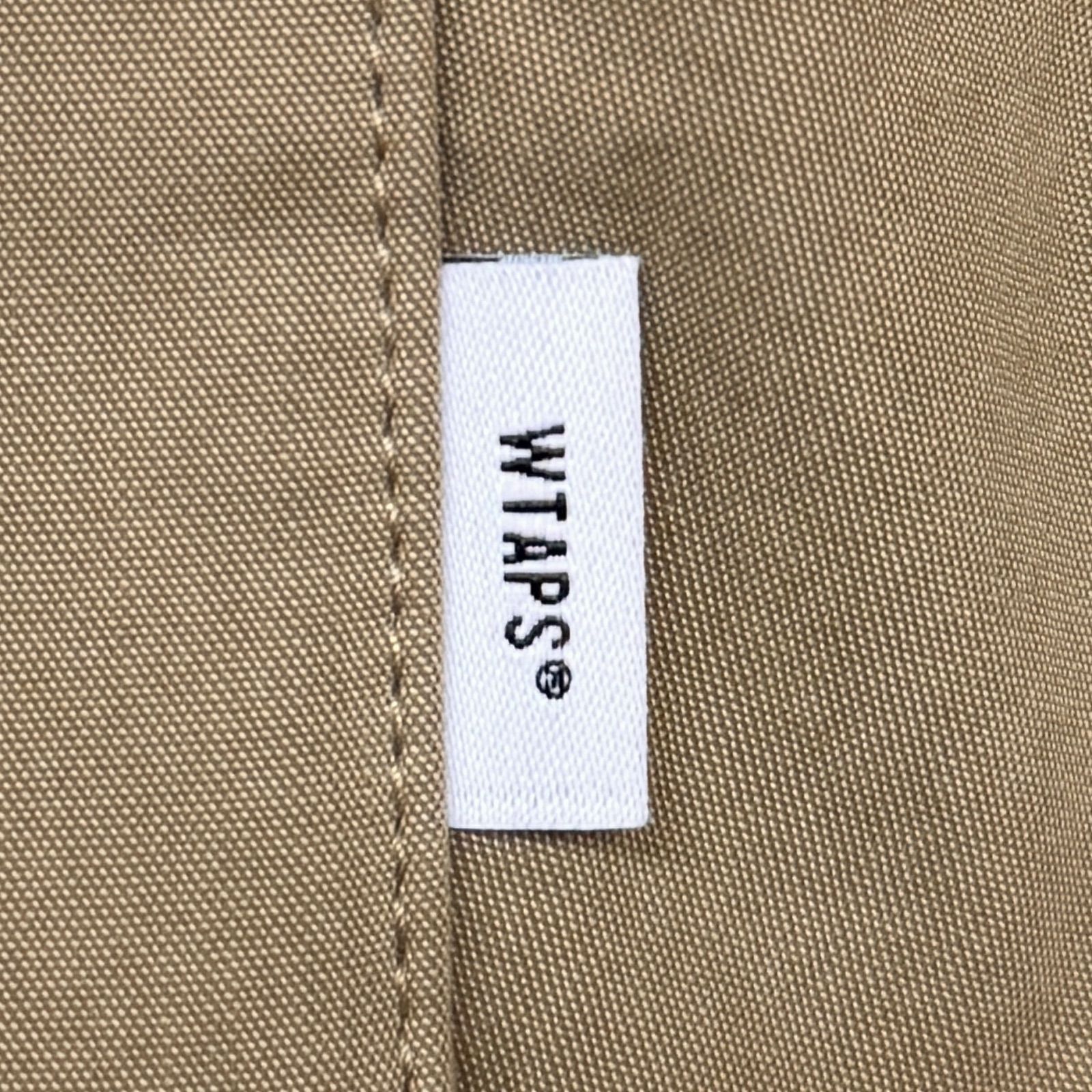 未使用品 WTAPS 21SS NYCO TUSSAH D90 ミリタリー フィールド 