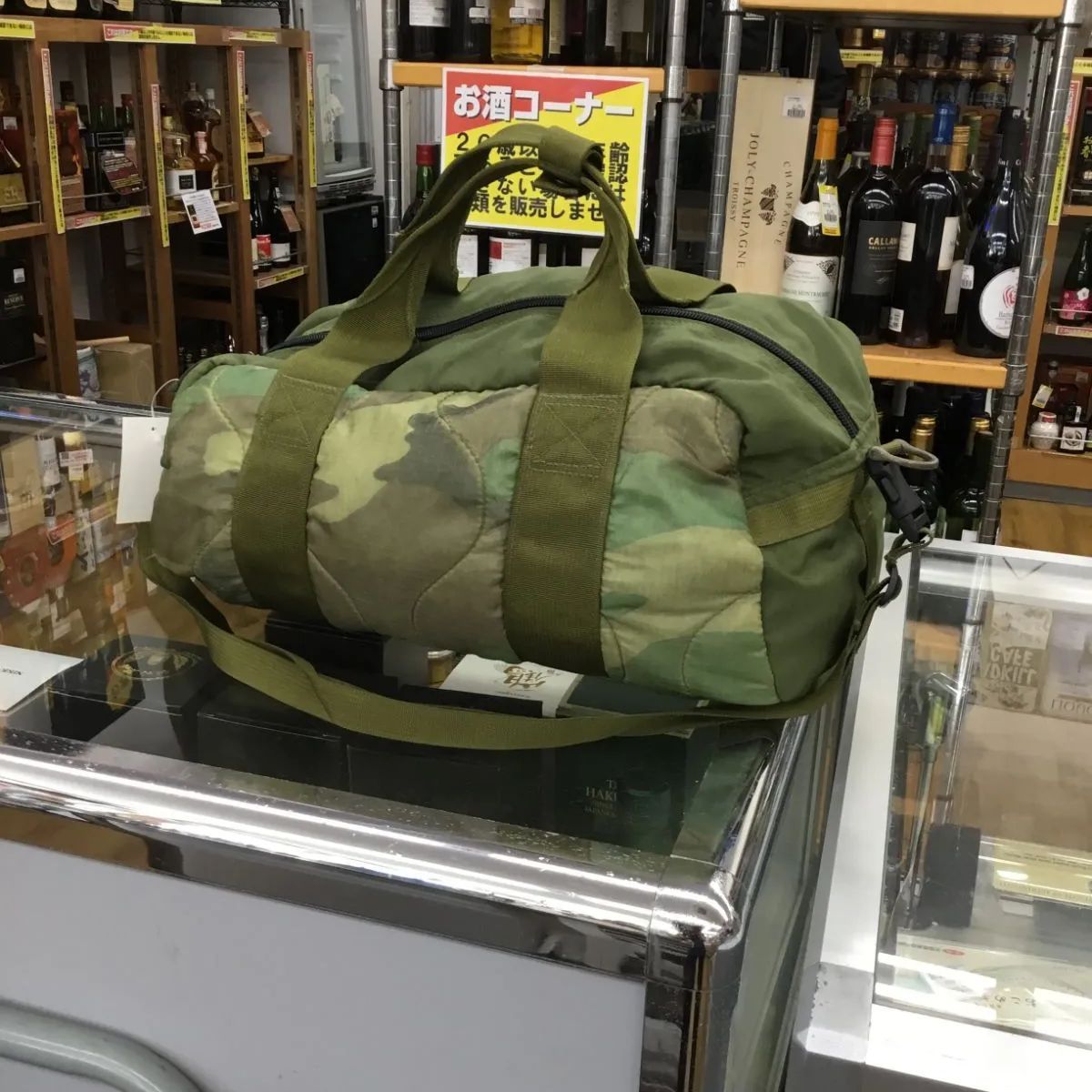 BRIEFING カモフラージュ ボストンバッグ BRIEFING 迷彩柄 カモフラージュ FUSION DUFFLE コンパクトボストン