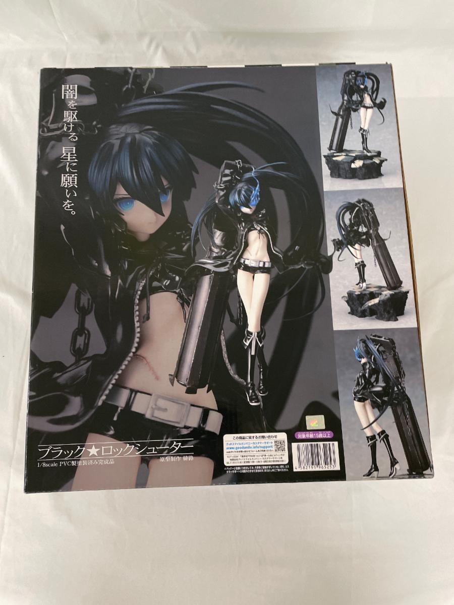 BLACK★ROCK SHOOTER ブラック★ロックシューター（1/8スケールPVC塗装済み完成品） Amazon.co.jp: ブラック☆ロックシューター -animation version