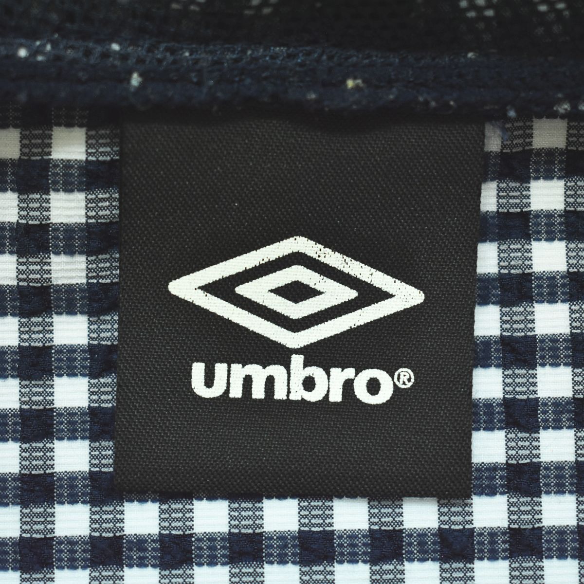 アンブロ　シアサッカーギンガムチェック　ジップアップブルゾン アンブロ シアサッカーギンガムチェック ジップアップブルゾン 【公式