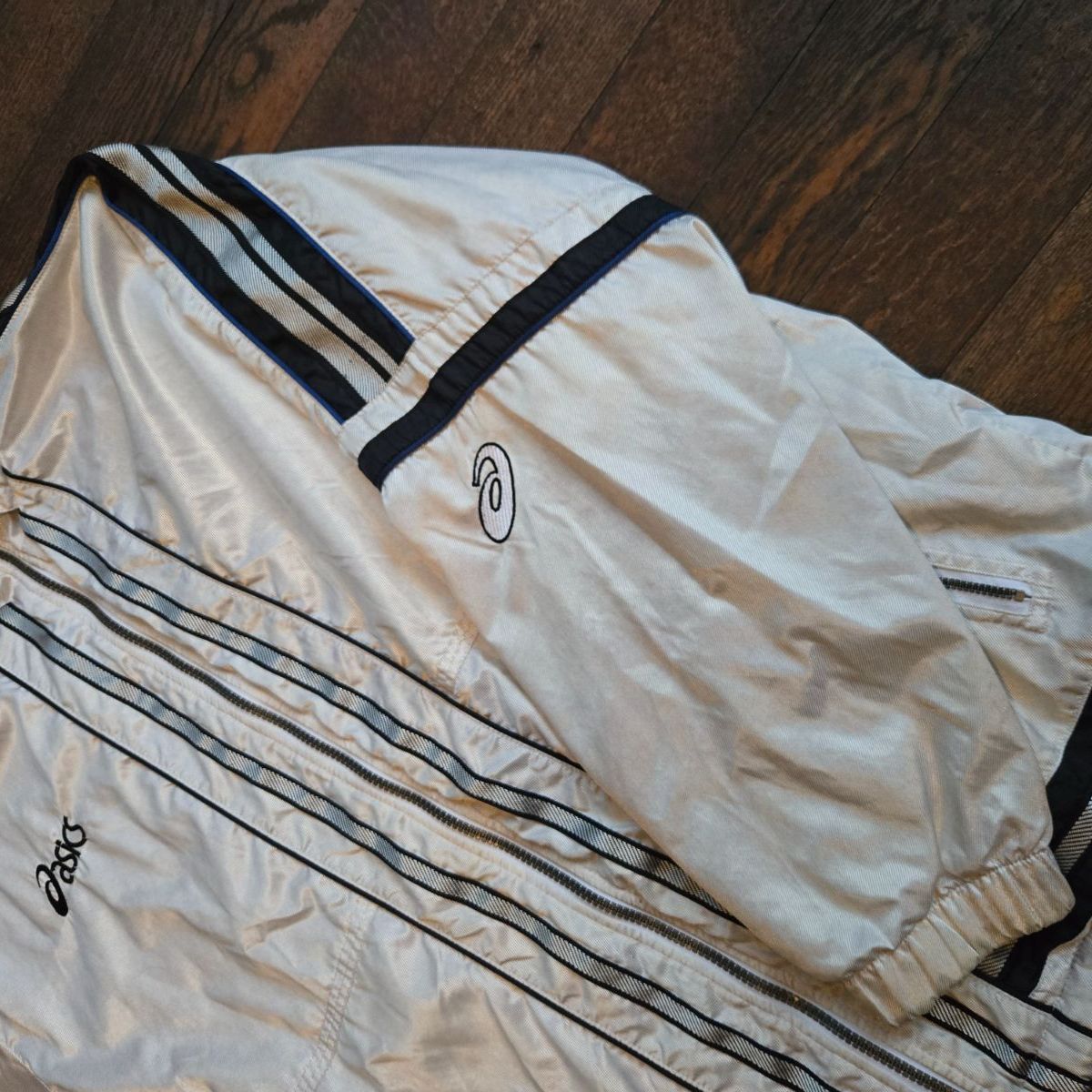 90年代 asics アシックス デザイントラックジャケット トラック