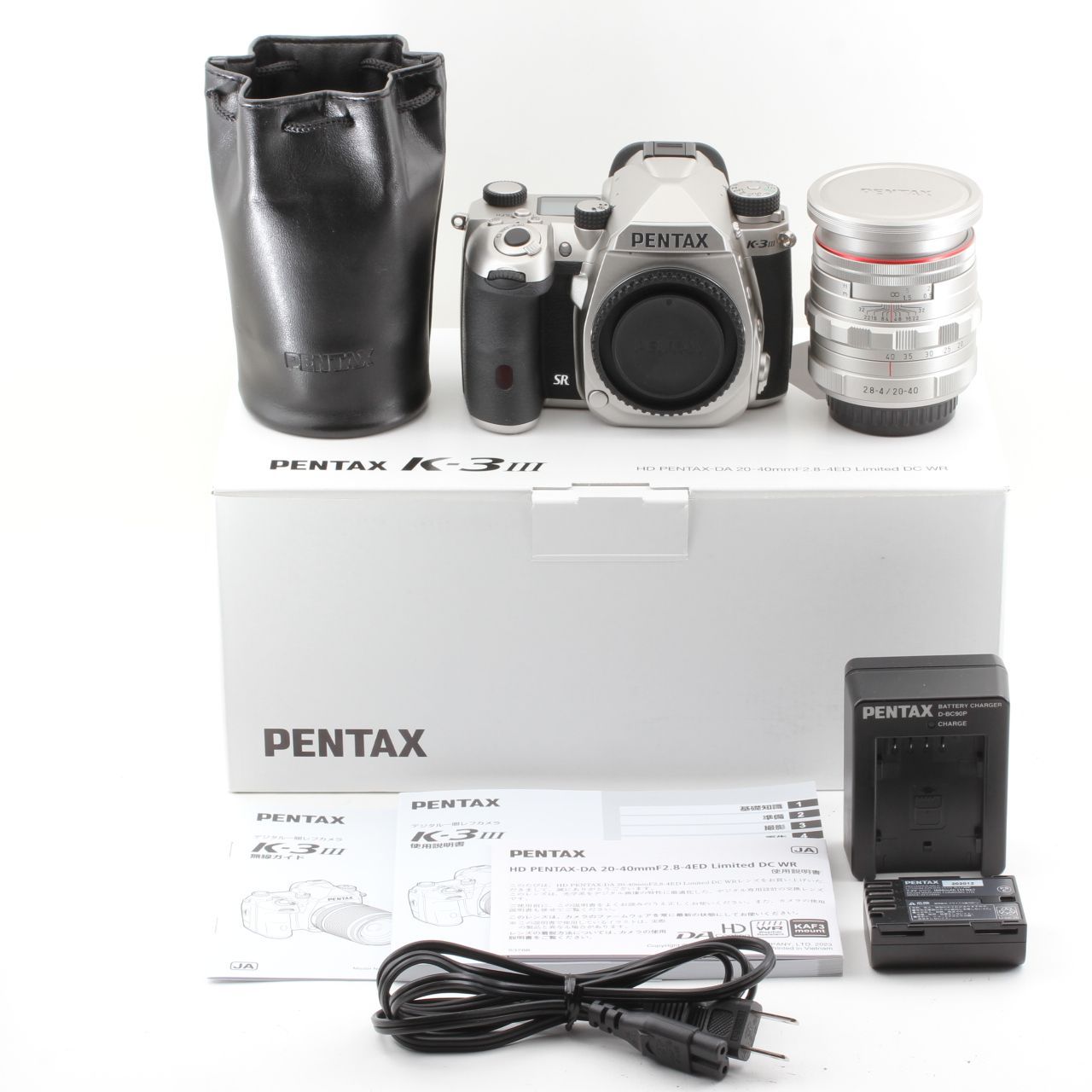 ショット数 1 404枚 ペンタックス PENTAX K-3 Mark III 20-40mm Limited DC WR レンズキット シルバー