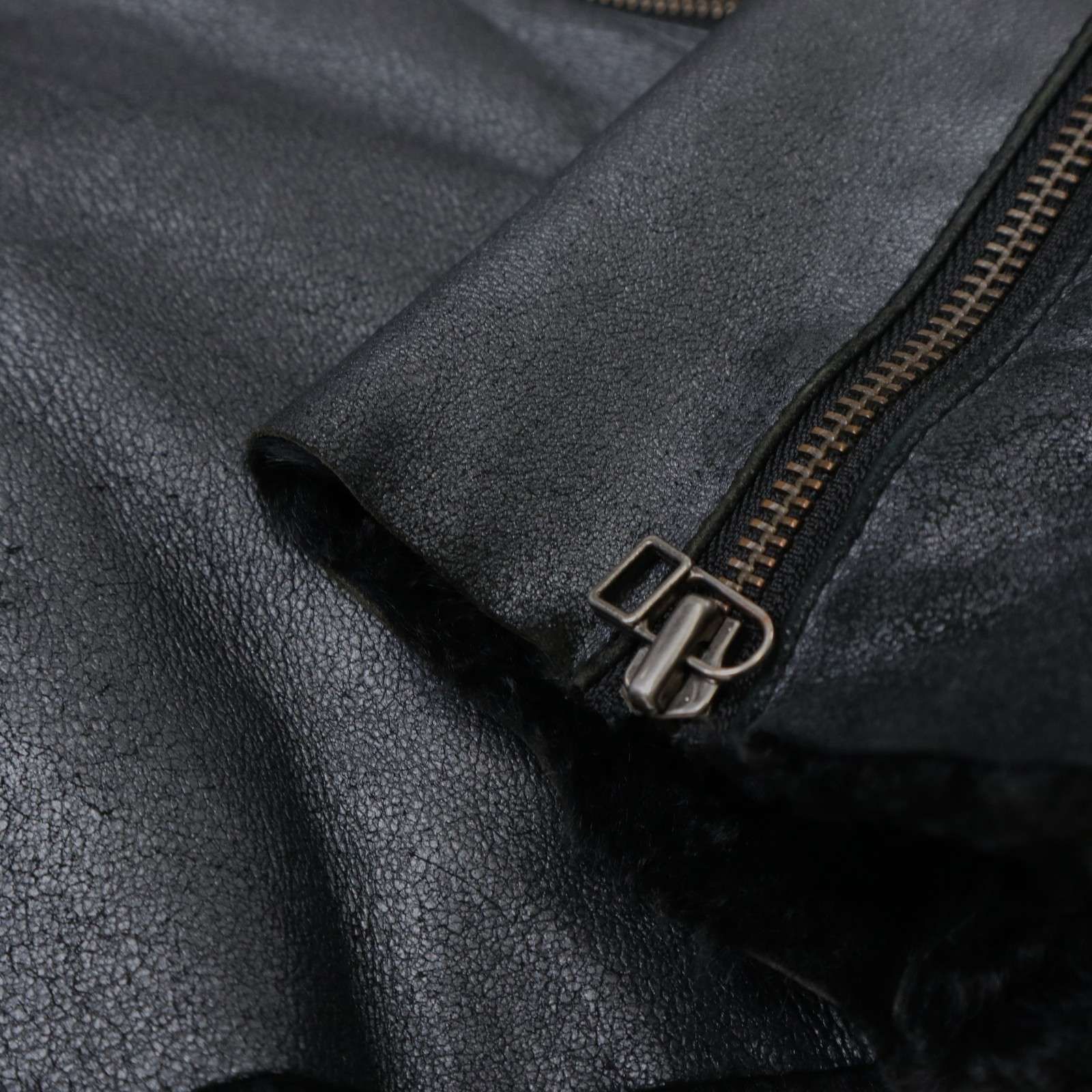 MALE&Co. タカキュー 秋冬 羊革 ラム リアル ムートン ライダース