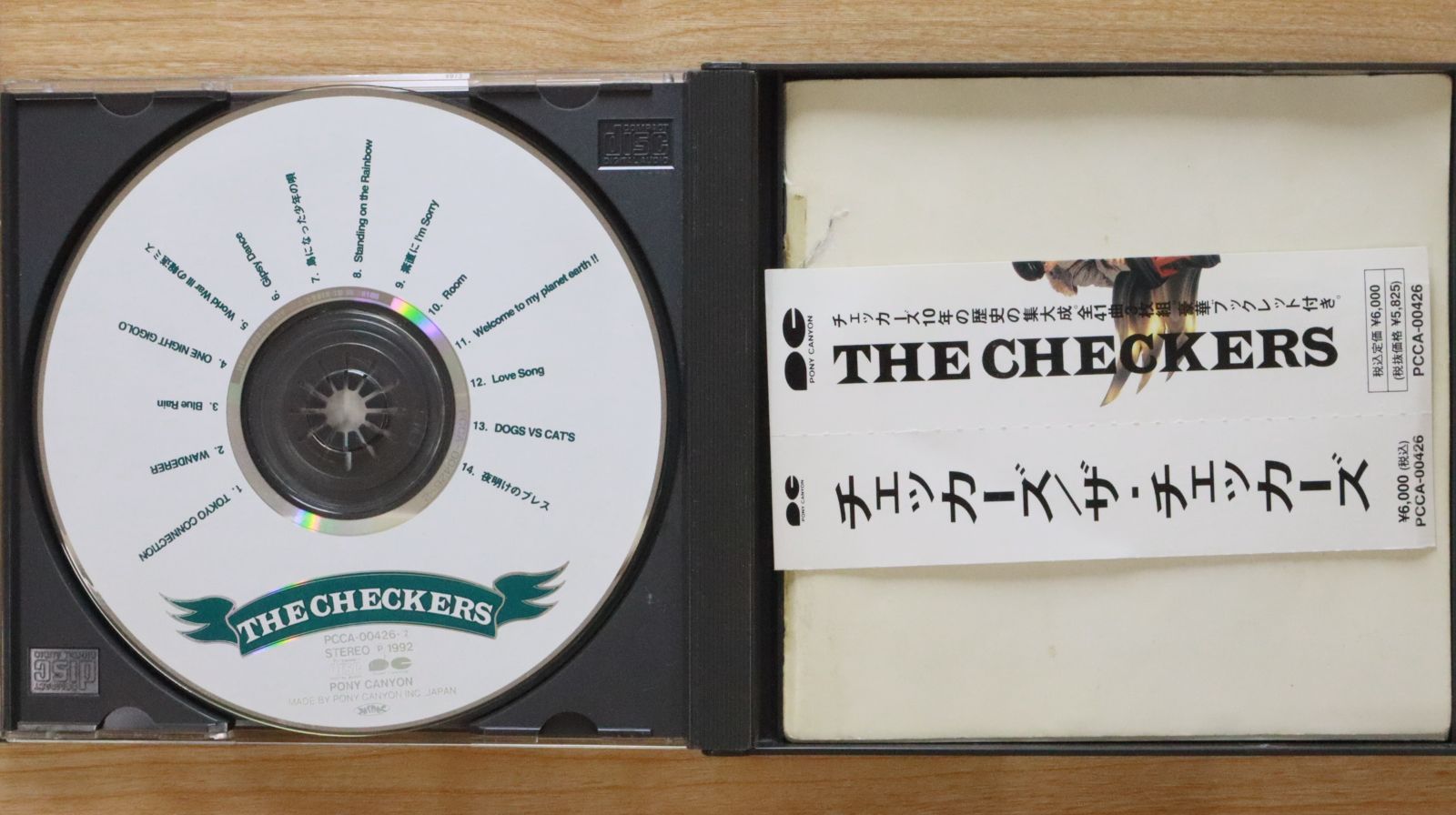 国内盤CD☆ザ・チェッカーズ/The Checkers□ THE CHECKERS 【PCCA00426
