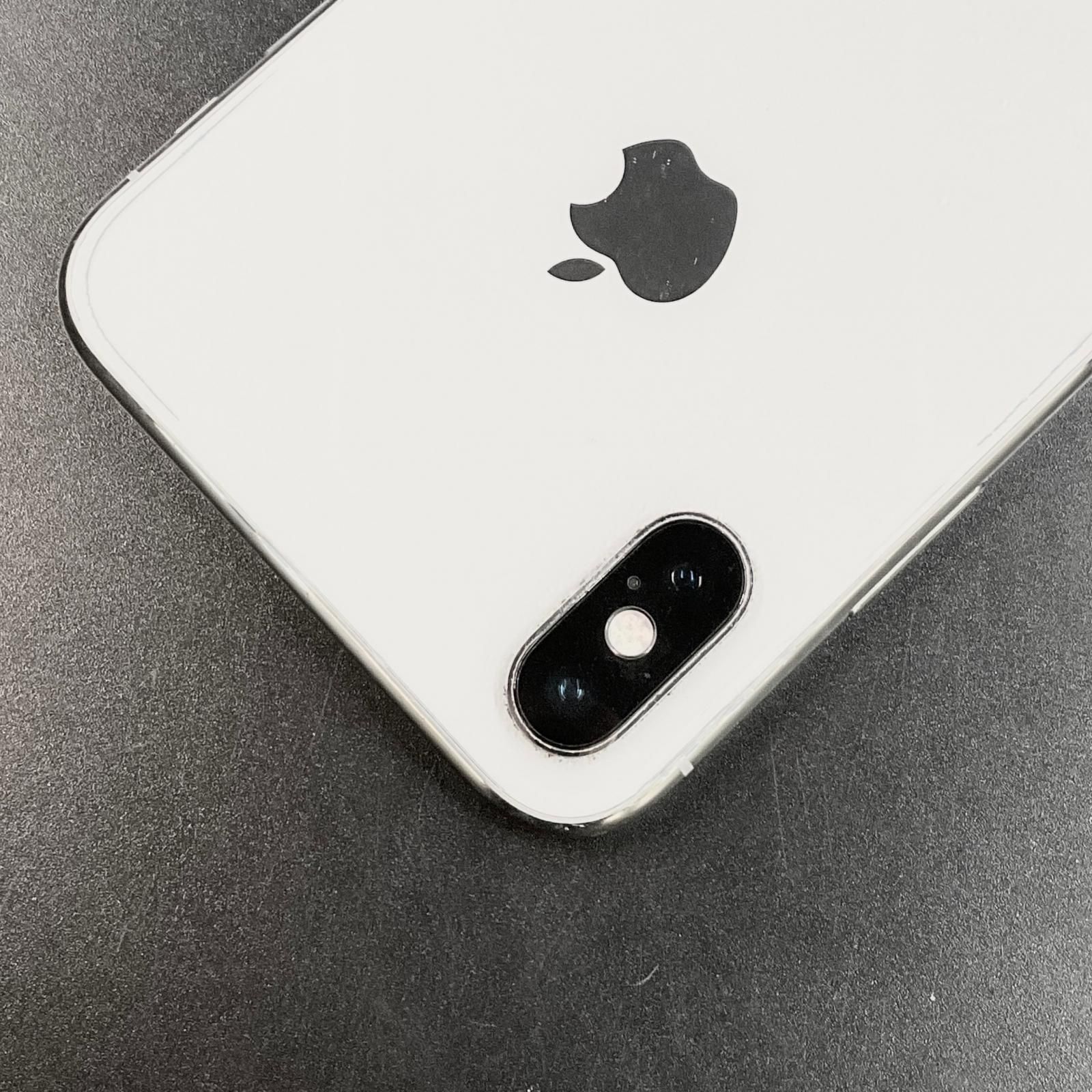 最速発送】Apple iPhone X 64GB シルバー Softbank 白ロム 76%【難有