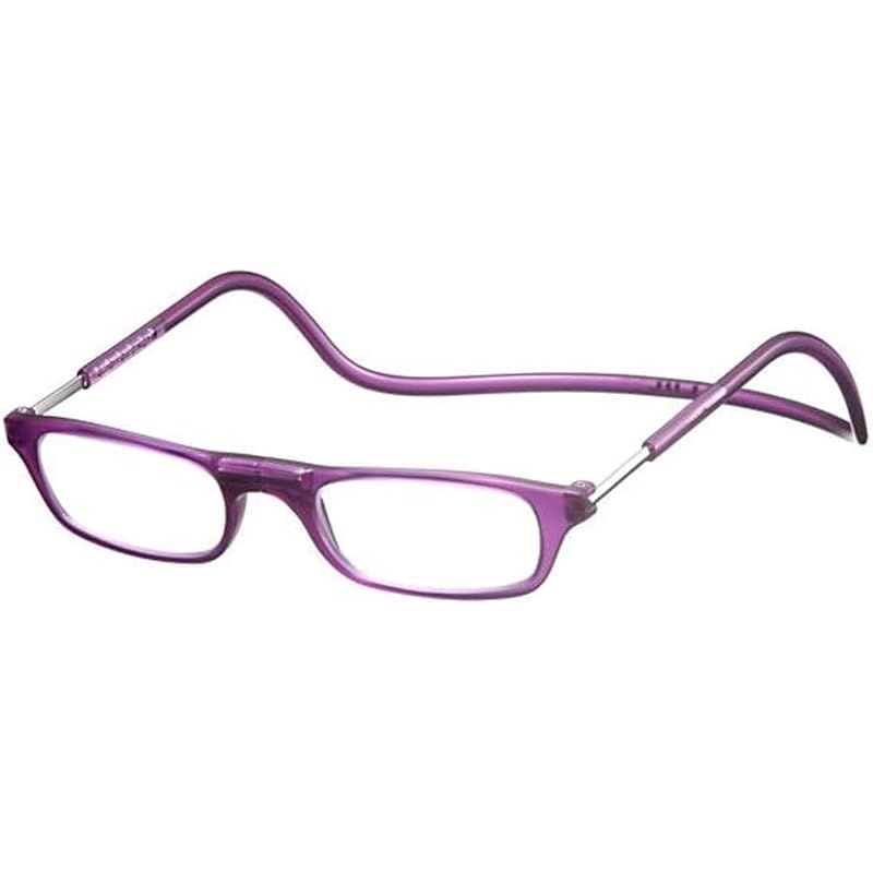 クリックリーダー Clic Readers 老眼鏡 リーディンググラス パープル 3.50