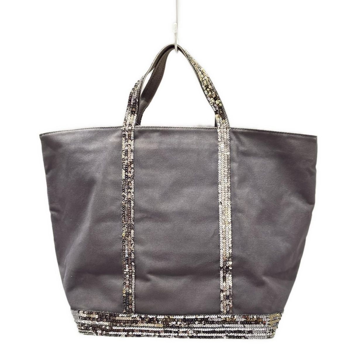 vanessabruno LE CABAS ダークグレー トートバッグ vanessa bruno(ヴァネッサブリューノ) トートバッグ - ダークグレー Le